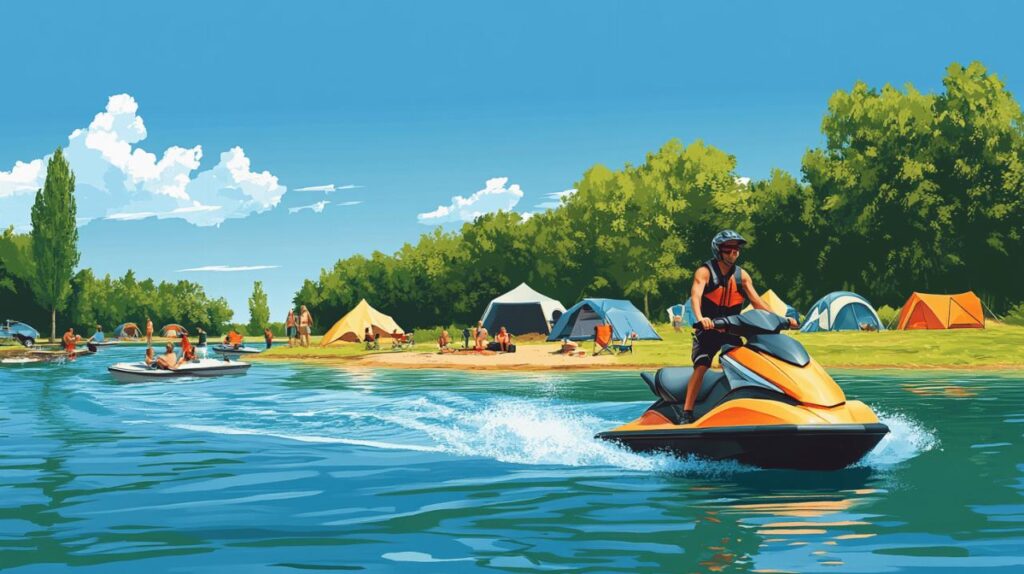 Du démarrage à l'équilibre : techniques fondamentales en jet ski debout